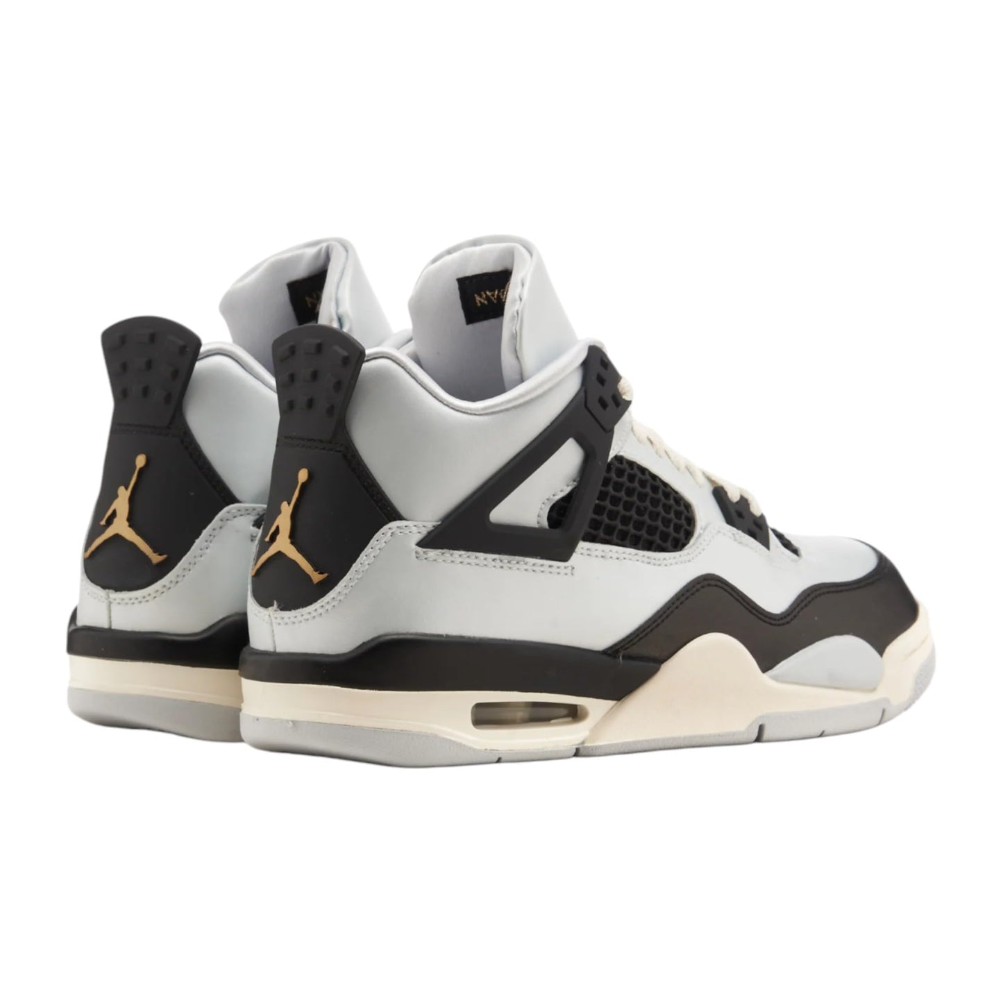 Nike Kid's Air Jordan 4 Retro Sneaker Pure Platinum